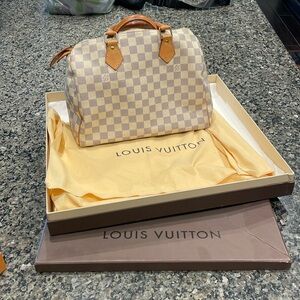 Louis Vuitton speedy 30 Damier Azul